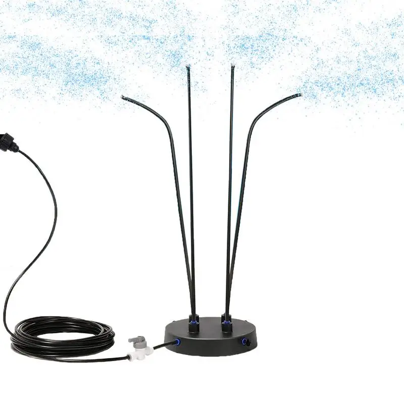 Misting Cooling System Water Sprayer With Brass Sprinkler Nozzles Universal Water Inlet Pipe Extension Tube YarfAdjustable Stand
Misting Cooling System Water Sprayer With Brass Sprinkler Nozzles Universal Water Inlet Pipe Extension Tube YarfAdjustable Stand
