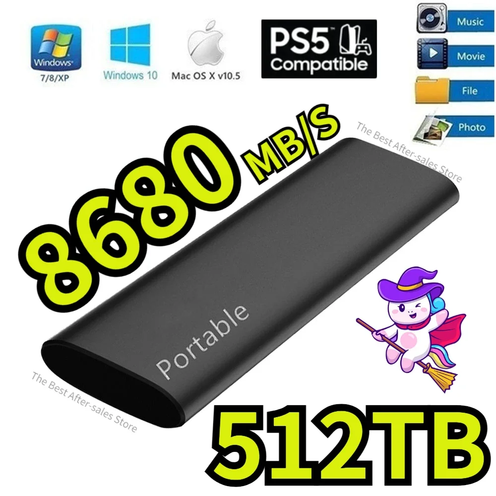 PS5 4TB Original Portable SSD 256TB Hard Drive 1TB 2TB 30TB 64TB External SSD Hard Drive Type C USB3.1 Hard Disk USB Flash Drive
PS5 4TB Original Portable SSD 256TB Hard Drive 1TB 2TB 30TB 64TB External SSD Hard Drive Type C USB3.1 Hard Disk USB Flash Drive
