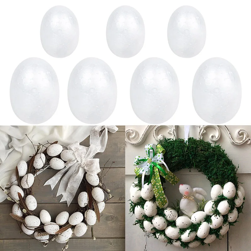 20Pcs 3.5/5/6/7/9cm Foam Easter Eggs Happy Easter Home Decorations Children Painted Bird Pigeon Eggs DIY Craft Kids Gift Favors
20Pcs 3.5/5/6/7/9cm Foam Easter Eggs Happy Easter Home Decorations Children Painted Bird Pigeon Eggs DIY Craft Kids Gift Favors