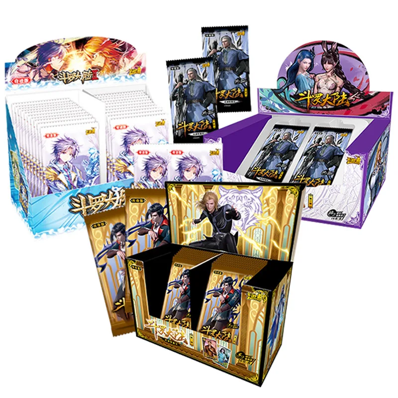 Douluo Dalu Original Hero Cards Anime Cartoon Figures Colorful Collection Flash Card Toys Family Birthday Gifts for Children
Douluo Dalu Original Hero Cards Anime Cartoon Figures Colorful Collection Flash Card Toys Family Birthday Gifts for Children