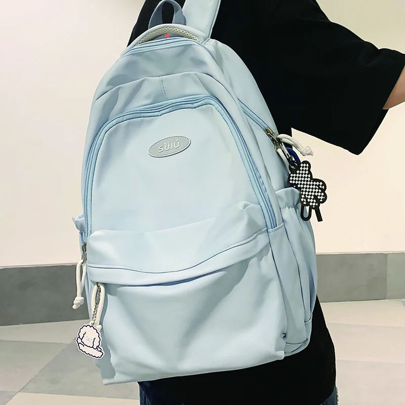 Blue Women's School Backpack for Teens Girls Nylon Travel Rucksack Female Large Capacity Bagpack 2023 New Ladies Student Bookbag
Blue Women's School Backpack for Teens Girls Nylon Travel Rucksack Female Large Capacity Bagpack 2023 New Ladies Student Bookbag