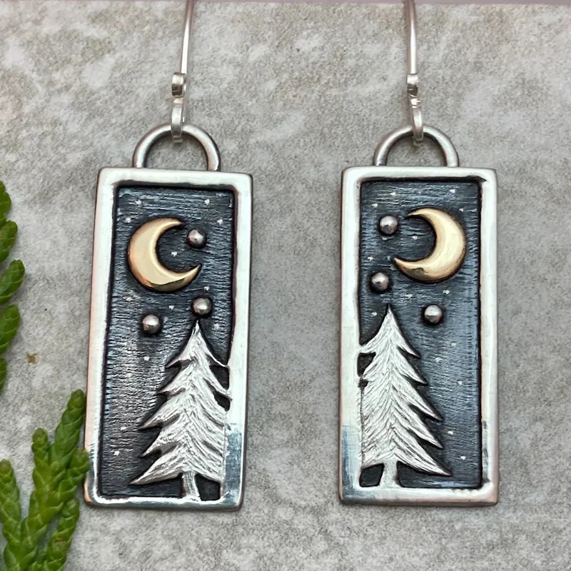 Black Square Silver Color Frame Earring For Women Moon Star Snow Night Tree Bohemia Accessories Retro Jewelry Eardrop Party Gift
Black Square Silver Color Frame Earring For Women Moon Star Snow Night Tree Bohemia Accessories Retro Jewelry Eardrop Party Gift