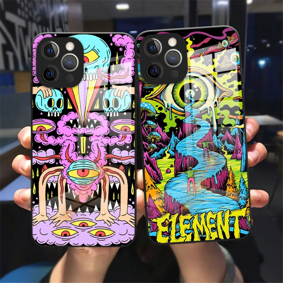 Colorful Psychedelic Trippy Art Case for iphone 8 7 plus X XS MAX XR 11 12 13 Pro max SE 2012 13 Mini Black Tempered Glass Case
Colorful Psychedelic Trippy Art Case for iphone 8 7 plus X XS MAX XR 11 12 13 Pro max SE 2012 13 Mini Black Tempered Glass Case