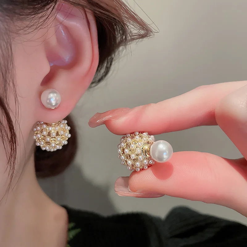 Minar Elegant Hollow Out Imitation Pearl Ball Dangle Drop Earrings for Women Brass Gold Statement Earring Wedding Party Jewelry
Minar Elegant Hollow Out Imitation Pearl Ball Dangle Drop Earrings for Women Brass Gold Statement Earring Wedding Party Jewelry