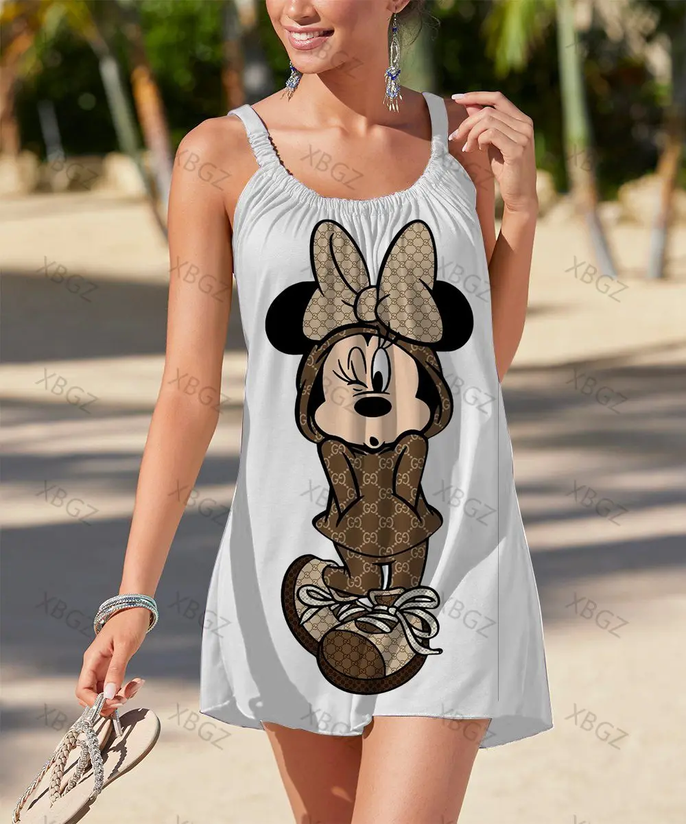 Boho Print Top Minnie Mouse Women's Dress Disney Sling Cartoon Sexy Summer Dresses Woman 2022 Sleeveless Loose Boho Beach Print
Boho Print Top Minnie Mouse Women's Dress Disney Sling Cartoon Sexy Summer Dresses Woman 2022 Sleeveless Loose Boho Beach Print