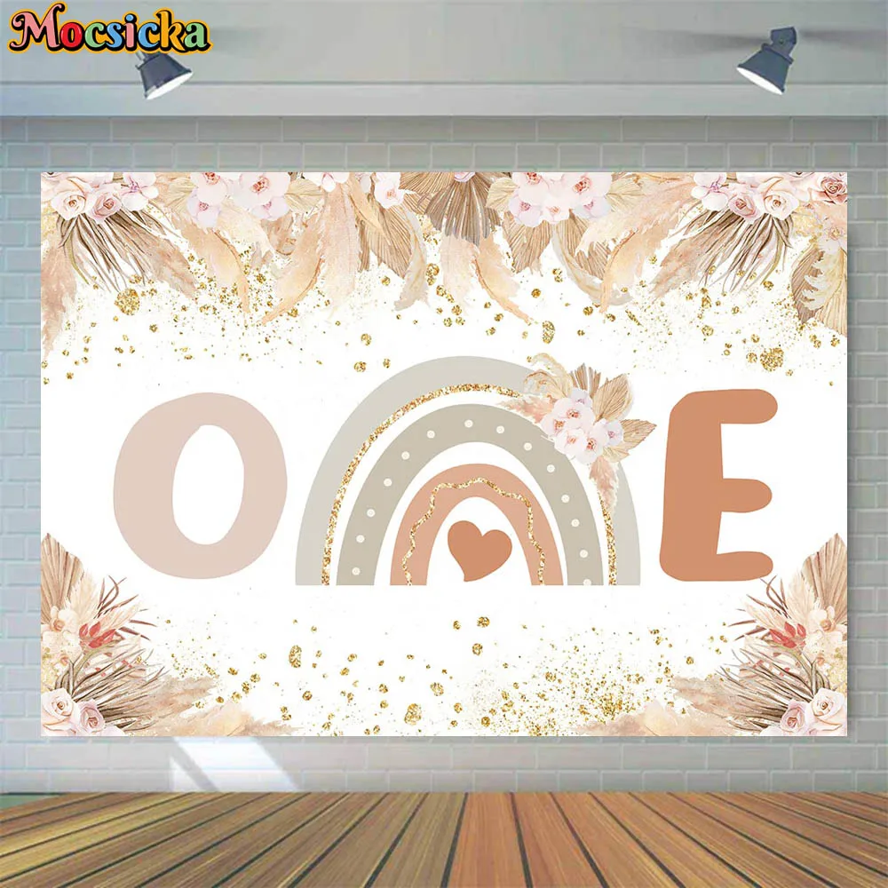 Mocsicka Bohemian 1st Birthday Backdrop Boho Rainbow Pampas Grass Girl One Birthday Party Photo Background Cake Smash Photoshoot
Mocsicka Bohemian 1st Birthday Backdrop Boho Rainbow Pampas Grass Girl One Birthday Party Photo Background Cake Smash Photoshoot