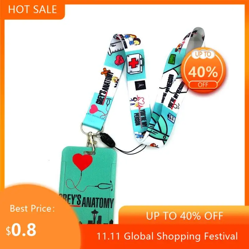 Grey's Anatomy Doctor Fashion Lanyard ID Badge Holder Bus Pass Case Cover Slip Bank Credit Card Holder Strap Card Holder
Grey's Anatomy Doctor Fashion Lanyard ID Badge Holder Bus Pass Case Cover Slip Bank Credit Card Holder Strap Card Holder