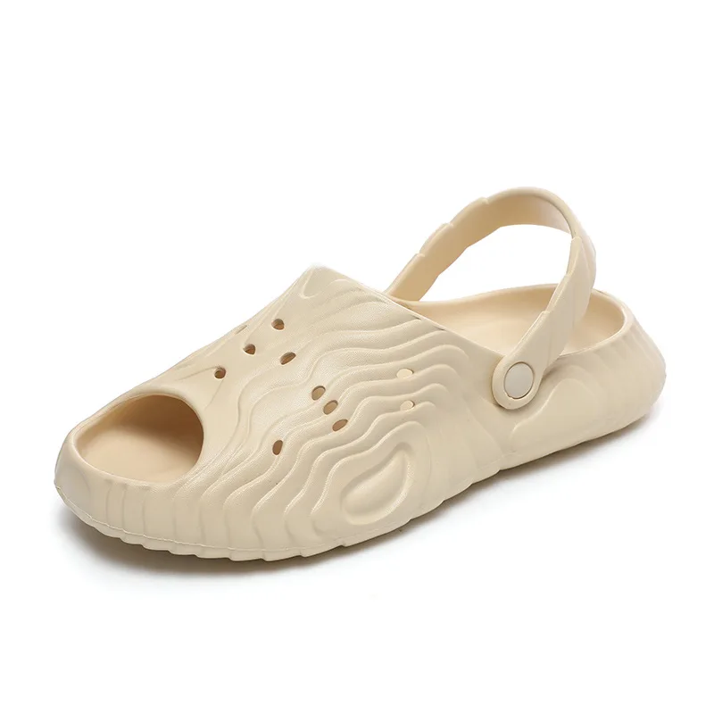 Мужские сандалии с открытым носком, повседневные босоножки на толстой подошве, с круглым носком, весна-лето 2023 
Мужские сандалии с открытым носком, повседневные босоножки на толстой подошве, с круглым носком, весна-лето 2023