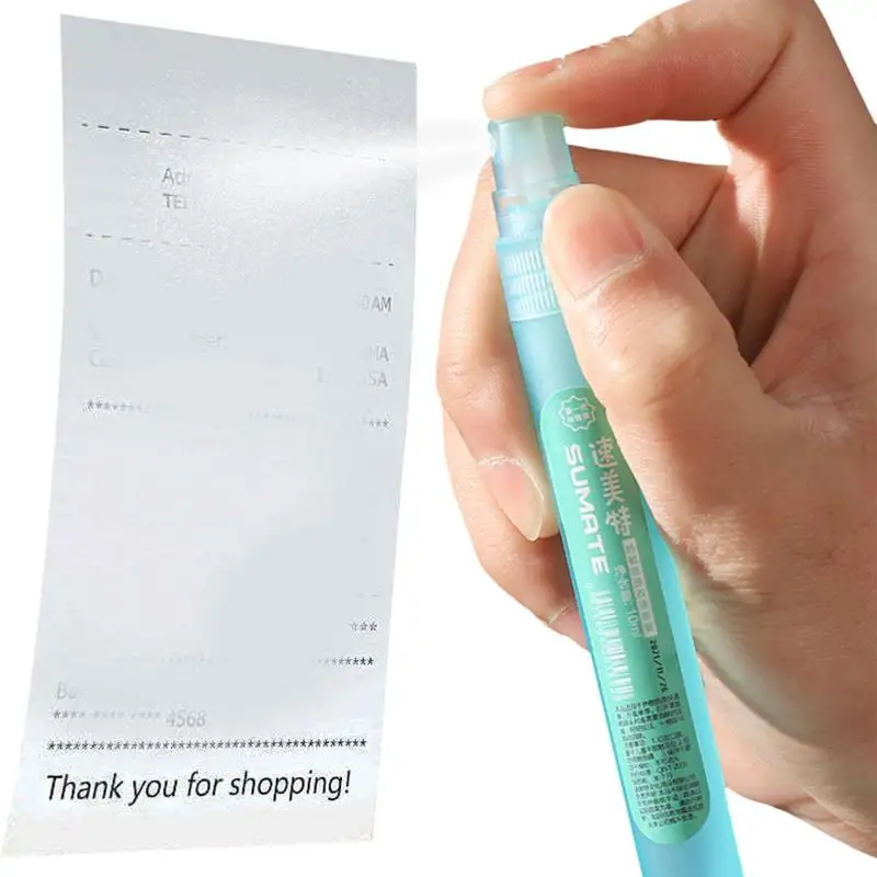 Thermal Sensitive Paper Correction Fluid Quick Dry Mini Correction Liquid Wipe Out Liquid Identity Protection Liquid Eraser For
Thermal Sensitive Paper Correction Fluid Quick Dry Mini Correction Liquid Wipe Out Liquid Identity Protection Liquid Eraser For