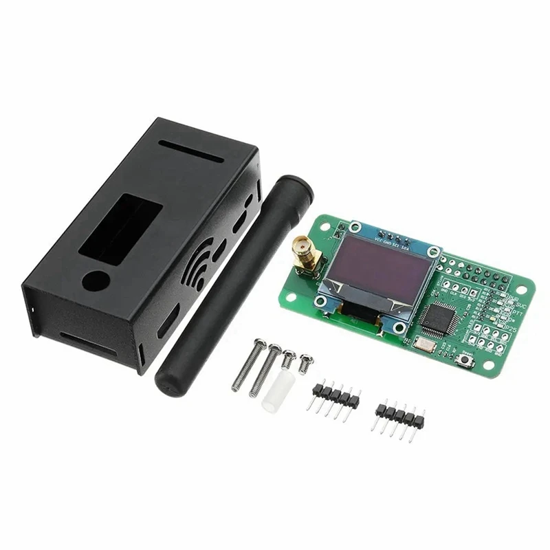 1 Set Mmdvm Board UHF VHF UV MMDVM Hotspot Module For P25 DMR YSF-DSTAR NXDN For Raspberry Pi Zero 3B + OLED+Metal Case +Antenna
1 Set Mmdvm Board UHF VHF UV MMDVM Hotspot Module For P25 DMR YSF-DSTAR NXDN For Raspberry Pi Zero 3B + OLED+Metal Case +Antenna
