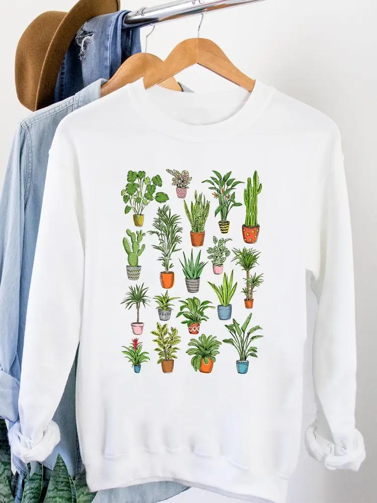 Pullovers Women Plant Ladies Trend Lovely Clothing Fashion Hoodies Lady Autumn Spring Winter Female O-neck Graphic Sweatshirt
Pullovers Women Plant Ladies Trend Lovely Clothing Fashion Hoodies Lady Autumn Spring Winter Female O-neck Graphic Sweatshirt