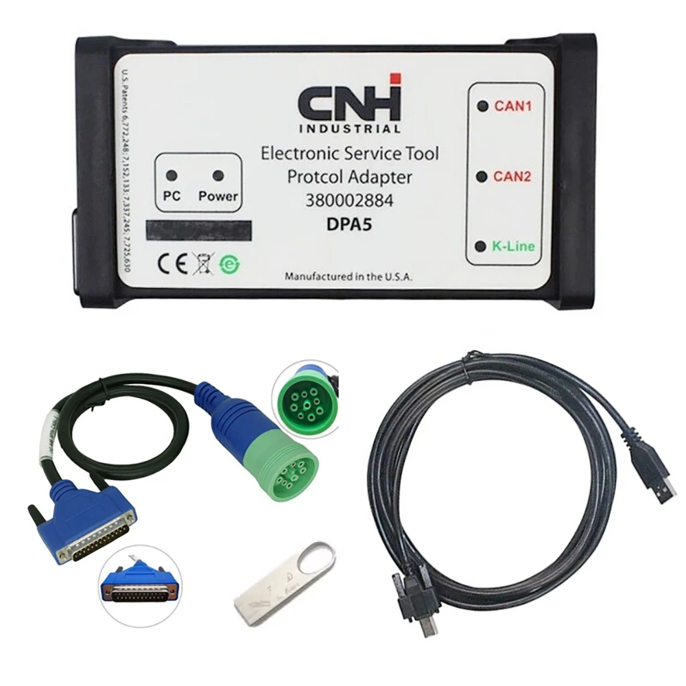 For CNH V9.5 DPA5 Heavy Duty Truck Scanner Code Reader Full System Diagnostic Tool for Trailer Bus Wheel Loader Excavator
For CNH V9.5 DPA5 Heavy Duty Truck Scanner Code Reader Full System Diagnostic Tool for Trailer Bus Wheel Loader Excavator