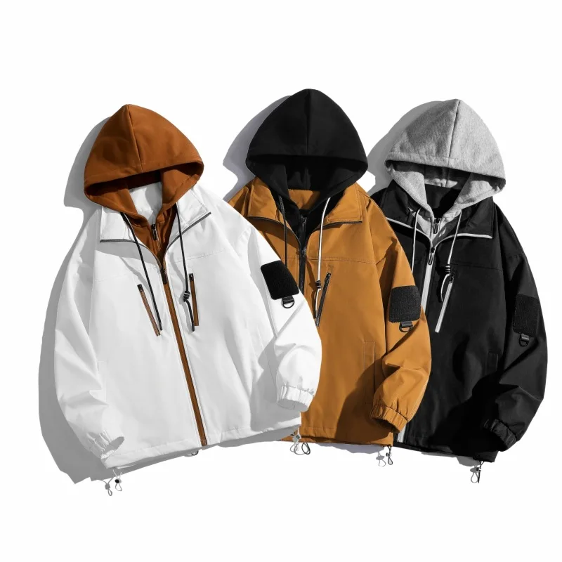 Two Piece Hoodie Outdoor 3 Colors Streetwear Solid Two Color Sweatshirts Fake Sweater Patchwork Sweatshirt Dropshipping
Two Piece Hoodie Outdoor 3 Colors Streetwear Solid Two Color Sweatshirts Fake Sweater Patchwork Sweatshirt Dropshipping