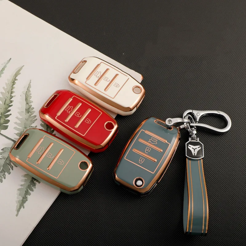 TPU Car Full Key Case Cover Holder Fob For KIA RIO 3 K2 K3 K4 K5 Sportege Picanto Optima Soul Ceed Sorento Forte Stinger Cerato
TPU Car Full Key Case Cover Holder Fob For KIA RIO 3 K2 K3 K4 K5 Sportege Picanto Optima Soul Ceed Sorento Forte Stinger Cerato