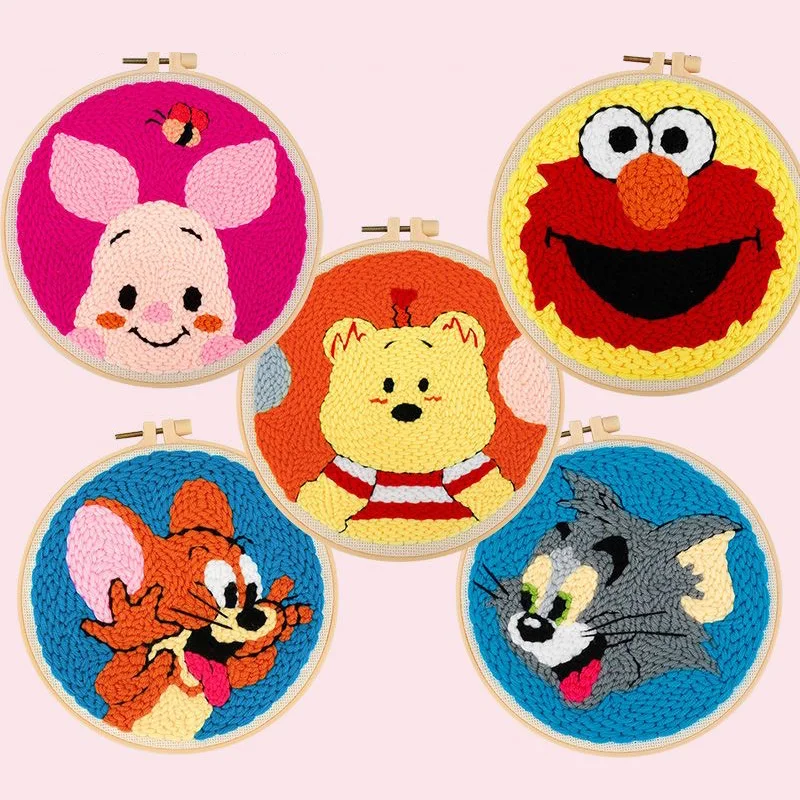 Embroidery Punch Needle Kit Stitching Tool Set Cartoon Magic Pock Pen Weaving Tool Knitting Sewing Tools for DIY Sewing
Embroidery Punch Needle Kit Stitching Tool Set Cartoon Magic Pock Pen Weaving Tool Knitting Sewing Tools for DIY Sewing