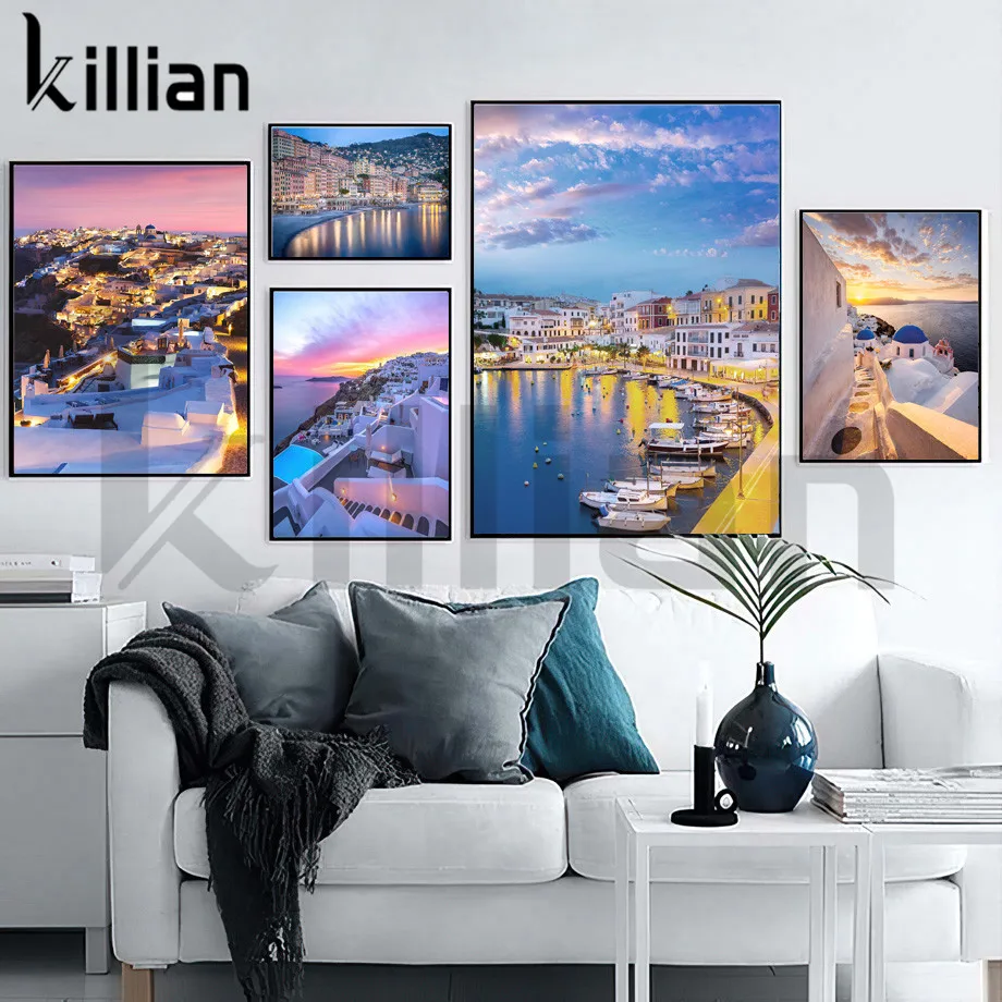 Byzantine Castle Ruins Canvas Painting Wall Art Santorini Greece Landscape Nordic Posters Prints for Living Room Wall Decoration
Byzantine Castle Ruins Canvas Painting Wall Art Santorini Greece Landscape Nordic Posters Prints for Living Room Wall Decoration
