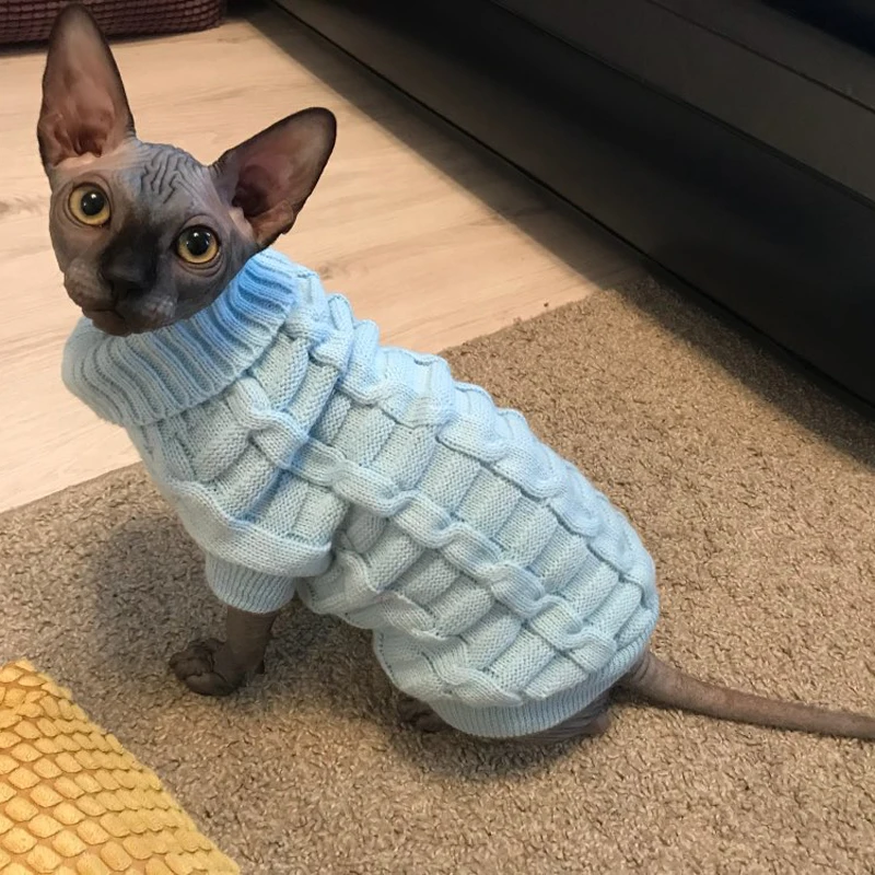 Leisure Pet Cat Sweater Winter Warm Cotton Cat Clothes for Small Cats Kitten Coat Jacket Kitty Knitted Sweaters Pet Dog Clothing
Leisure Pet Cat Sweater Winter Warm Cotton Cat Clothes for Small Cats Kitten Coat Jacket Kitty Knitted Sweaters Pet Dog Clothing