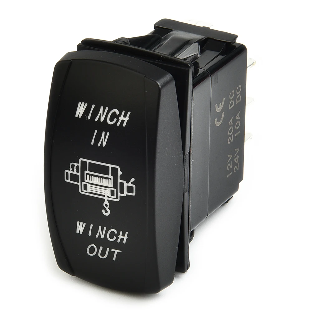 Winch IN OUT Switch Blue LED Laser Rocker For Jeep Polaris UTV Truck Boat 7-Pin IP66 Waterproof 1pc Car Switch
Winch IN OUT Switch Blue LED Laser Rocker For Jeep Polaris UTV Truck Boat 7-Pin IP66 Waterproof 1pc Car Switch