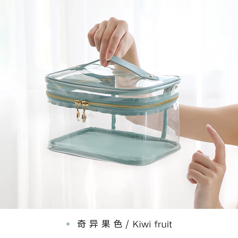 INS Style Cosmetic Bag Portable Portable and Versatile Large Capacity Cute Girl Transparent Cosmetics Storage Bag
INS Style Cosmetic Bag Portable Portable and Versatile Large Capacity Cute Girl Transparent Cosmetics Storage Bag