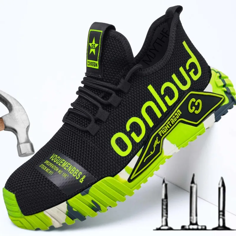 Labor Protection Shoes In Spring Autumn Men's Anti Smashing Anti Piercing and Breathable Working Steel Toe Cap Protective Shoes
Labor Protection Shoes In Spring Autumn Men's Anti Smashing Anti Piercing and Breathable Working Steel Toe Cap Protective Shoes