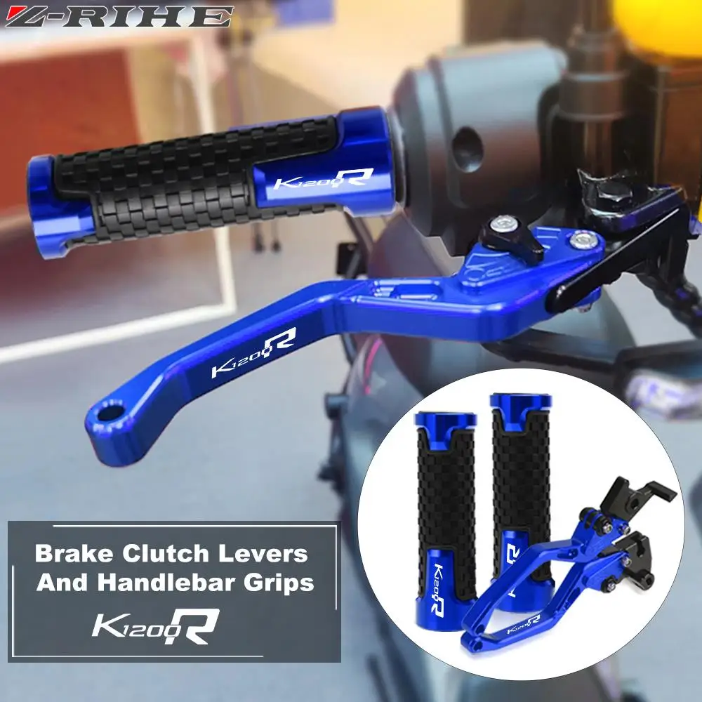 For BMW K1200R K 1200 R 2005 2006 2007 2008 Motorcycle Accessories CNC Brake Clutch Levers 78'' 22MM Handlebar Handle Bar Grips
For BMW K1200R K 1200 R 2005 2006 2007 2008 Motorcycle Accessories CNC Brake Clutch Levers 78'' 22MM Handlebar Handle Bar Grips