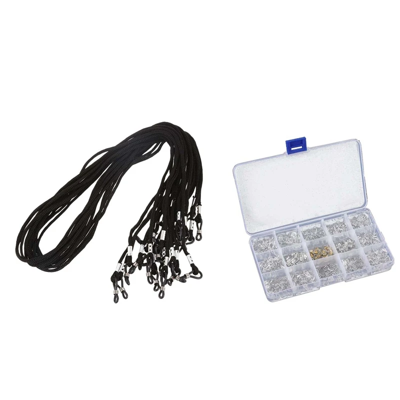 Hot Kf-12 Pcs Nylon Eyeglass/Spectacle/Sunglass/Eyewear Cord Holder Neck String & 300 PCS Silicone Nose Pads For Glasses Repair
Hot Kf-12 Pcs Nylon Eyeglass/Spectacle/Sunglass/Eyewear Cord Holder Neck String & 300 PCS Silicone Nose Pads For Glasses Repair