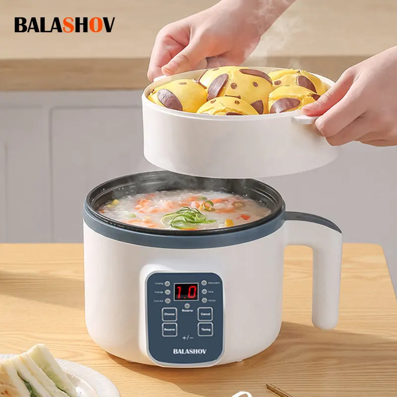 Electric Rice Cooker 1.7L Smart/Mechanical 2-3 People MultiCooker 220V Single Double Layer Rice Cooker For Home Dormitory
Electric Rice Cooker 1.7L Smart/Mechanical 2-3 People MultiCooker 220V Single Double Layer Rice Cooker For Home Dormitory