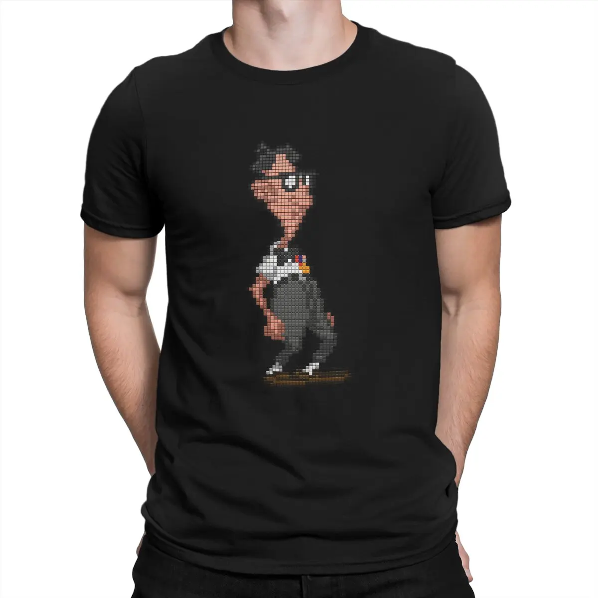Funny BERNARD T-Shirts Men Crew Neck Cotton T Shirt Day Of The Tentacle Game Short Sleeve Tees Printed Clothes
Funny BERNARD T-Shirts Men Crew Neck Cotton T Shirt Day Of The Tentacle Game Short Sleeve Tees Printed Clothes