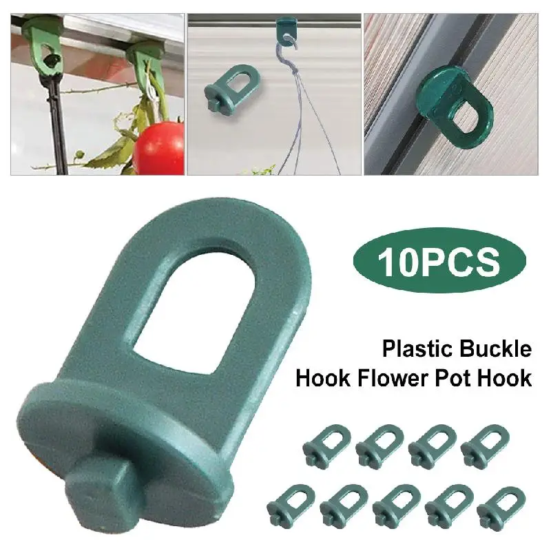 10pcs/set Fastener Tied Buckle Hanging Hook Plastic Plant Vegetable Stand Vine Clips Gadgets Hanging Tool For Greenhouse
10pcs/set Fastener Tied Buckle Hanging Hook Plastic Plant Vegetable Stand Vine Clips Gadgets Hanging Tool For Greenhouse