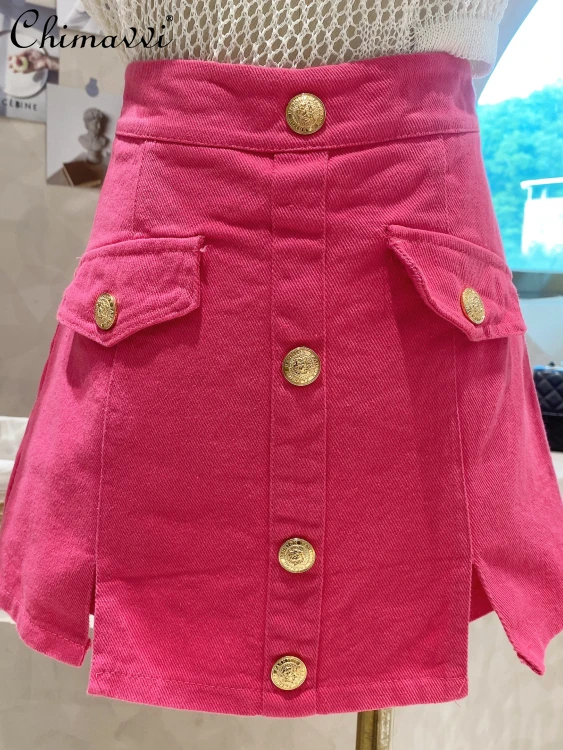 2022 Summer Clothes New Korean Style High Waist Slimming A- Line Skirts for Women Casual Sexy Hip Split Denim Skirts Shorts
2022 Summer Clothes New Korean Style High Waist Slimming A- Line Skirts for Women Casual Sexy Hip Split Denim Skirts Shorts