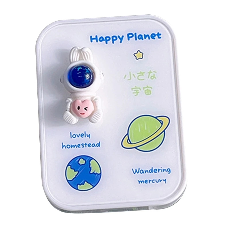 Cute Astronaut Contact Lens Case Travel Kit Portable Holder Storage Container with Mirror Bottle Tweezers Stick Drop Shipping
Cute Astronaut Contact Lens Case Travel Kit Portable Holder Storage Container with Mirror Bottle Tweezers Stick Drop Shipping