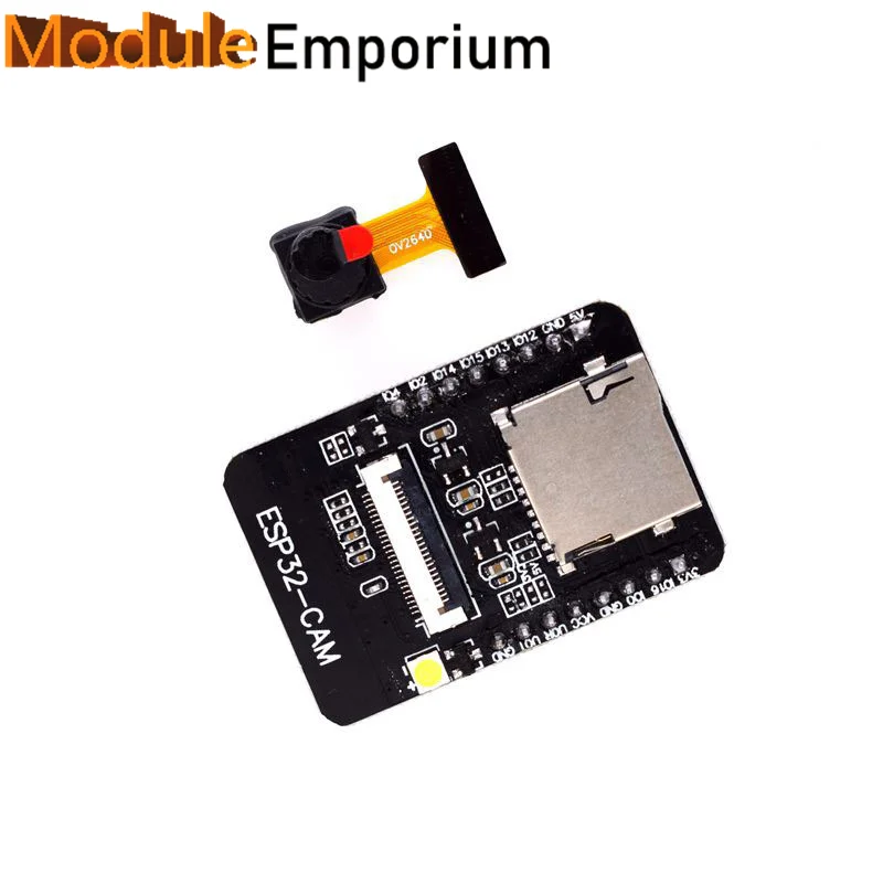 Модуль Wi-Fi B luetooth ESP32, последовательный порт для камеры Wi-Fi, макетная плата ESP32-CAM
Модуль Wi-Fi B luetooth ESP32, последовательный порт для камеры Wi-Fi, макетная плата ESP32-CAM
