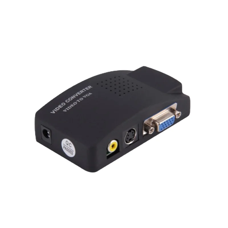 Factory Direct AV To VGA Video Converter, TV To PC, TV To Computer, AV To VGA Conversion Box. 
Factory Direct AV To VGA Video Converter, TV To PC, TV To Computer, AV To VGA Conversion Box.