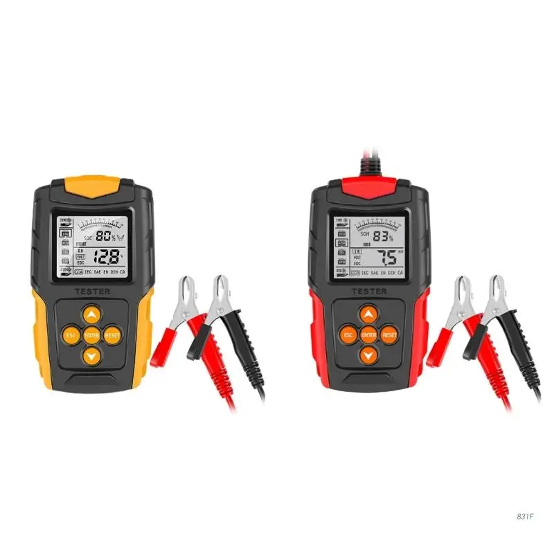 Car Battery Detector 12V 24V LCD Digital Battery Charging Tester Power Detection
Car Battery Detector 12V 24V LCD Digital Battery Charging Tester Power Detection