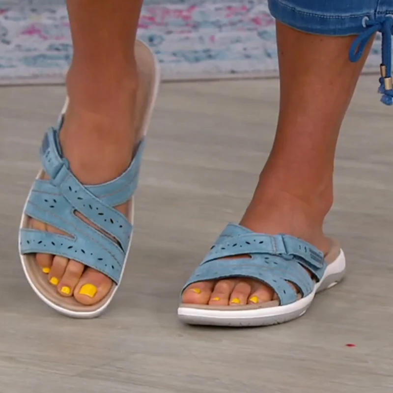 Summer Shoes for Women Slippers Open Toe Non-Slip Casual Slides Lady Solid Color Comfort Anti-Slip Female Outdoor Beach Footwear
Summer Shoes for Women Slippers Open Toe Non-Slip Casual Slides Lady Solid Color Comfort Anti-Slip Female Outdoor Beach Footwear