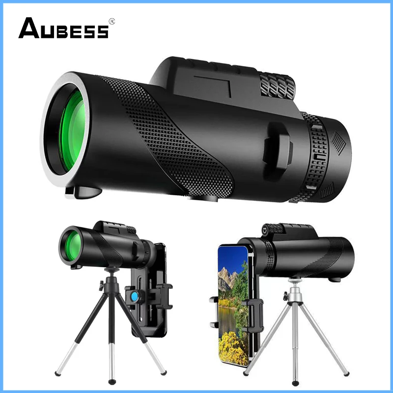 80X100 HD Powerful Monocular Telescope Phone Camera Zoom Starscope Tripod Telescope Phone Clip For Outdoor Accessories
80X100 HD Powerful Monocular Telescope Phone Camera Zoom Starscope Tripod Telescope Phone Clip For Outdoor Accessories