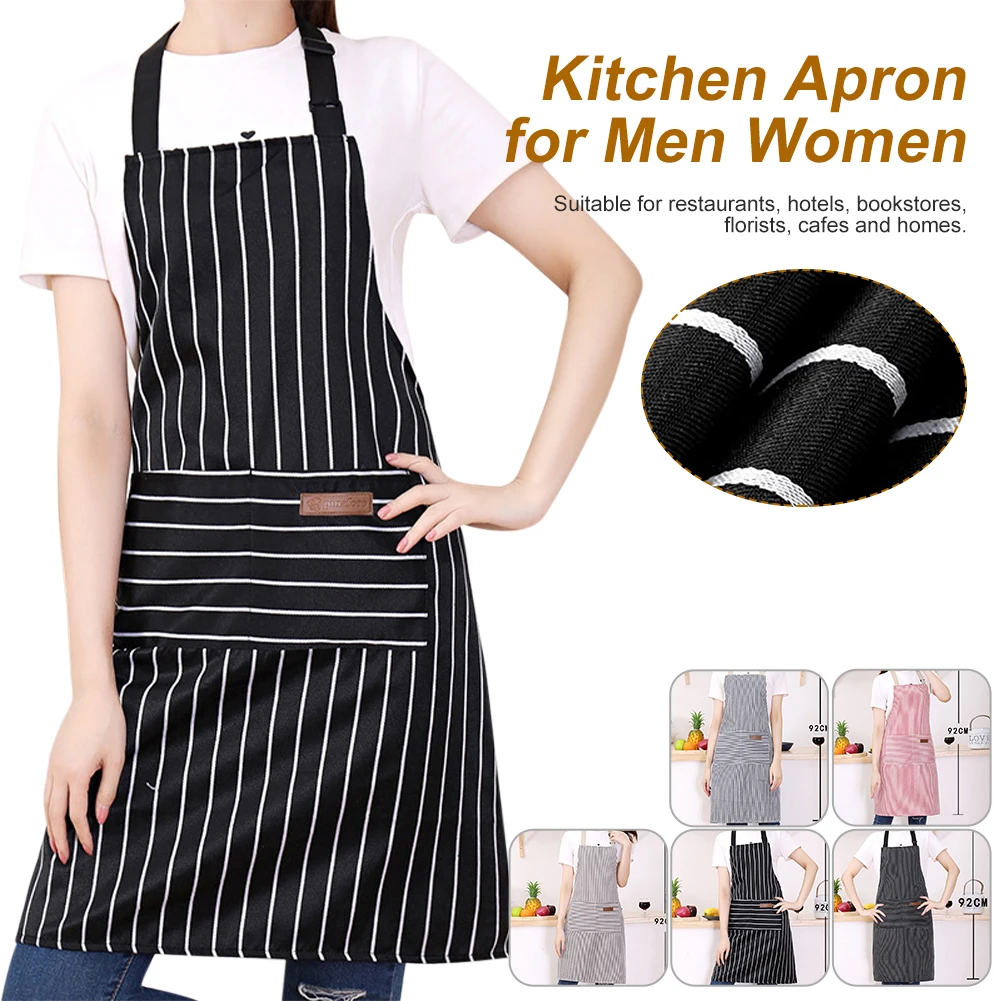 Fashion Kitchen Apron Men Women Adjustable Apron With Large Pockets Kitchen Cooking Baking Workwear Household Cleaning Apron
Fashion Kitchen Apron Men Women Adjustable Apron With Large Pockets Kitchen Cooking Baking Workwear Household Cleaning Apron