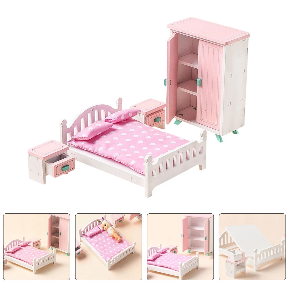 Simulation Restaurant Miniature Furniture Model Decorative Nightstand House Bedroom Accessories Wood
Simulation Restaurant Miniature Furniture Model Decorative Nightstand House Bedroom Accessories Wood