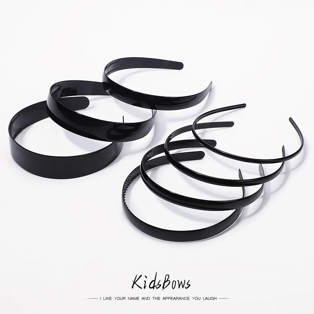 5pcs/Lot DIY Headwear Material Headband 0.6-3cm Headband Semi-finished Black Plastic Wide Headband Hair Accessories Wholesale
5pcs/Lot DIY Headwear Material Headband 0.6-3cm Headband Semi-finished Black Plastic Wide Headband Hair Accessories Wholesale