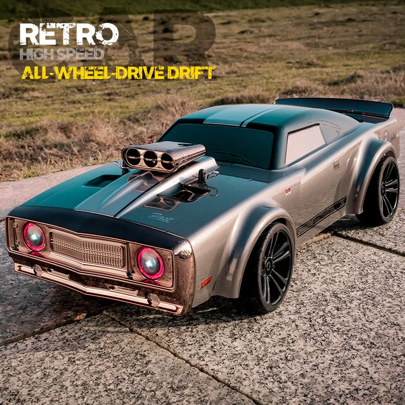 1: 16 Four-wheel Drive Flat Running High-speed Car Drift Car American Muscle Sports Car Model Electric Remote Control Toy Car
1: 16 Four-wheel Drive Flat Running High-speed Car Drift Car American Muscle Sports Car Model Electric Remote Control Toy Car