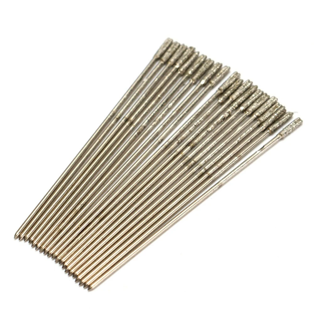 20pcs 1mm Lapidary Drill Bits Mini Diamond Coated Lapidary Drill Bits Solid Bits Needle For Jewelry Agate Ceramic Drill Holes
20pcs 1mm Lapidary Drill Bits Mini Diamond Coated Lapidary Drill Bits Solid Bits Needle For Jewelry Agate Ceramic Drill Holes