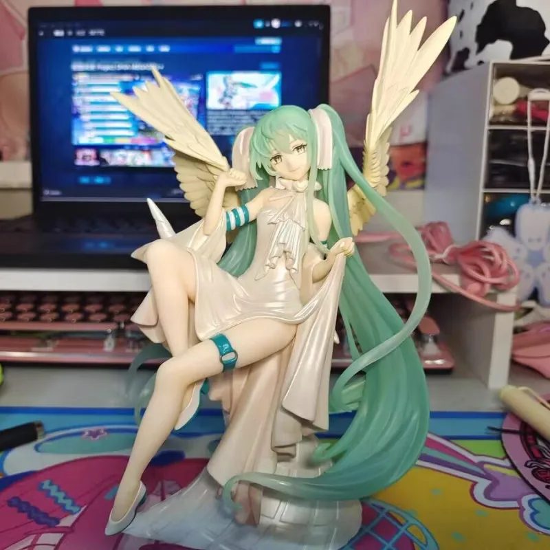 21cm Original Vocaloid Hatsune Miku Furyu Tenitol Dark Angel Devil Pvc Action Figure Collection Model Doll Toys Birthday Gift
21cm Original Vocaloid Hatsune Miku Furyu Tenitol Dark Angel Devil Pvc Action Figure Collection Model Doll Toys Birthday Gift