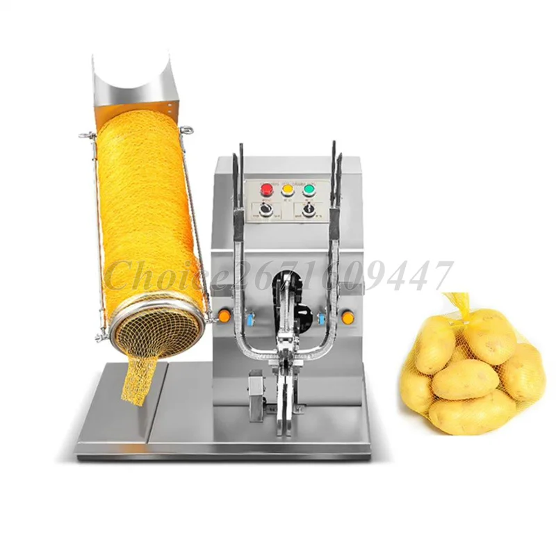 Commercial Fruit Vegetable Mesh Net Bag Garlic Potato Ginger Binding Packing Sealing Machine Net Clipping Machine
Commercial Fruit Vegetable Mesh Net Bag Garlic Potato Ginger Binding Packing Sealing Machine Net Clipping Machine