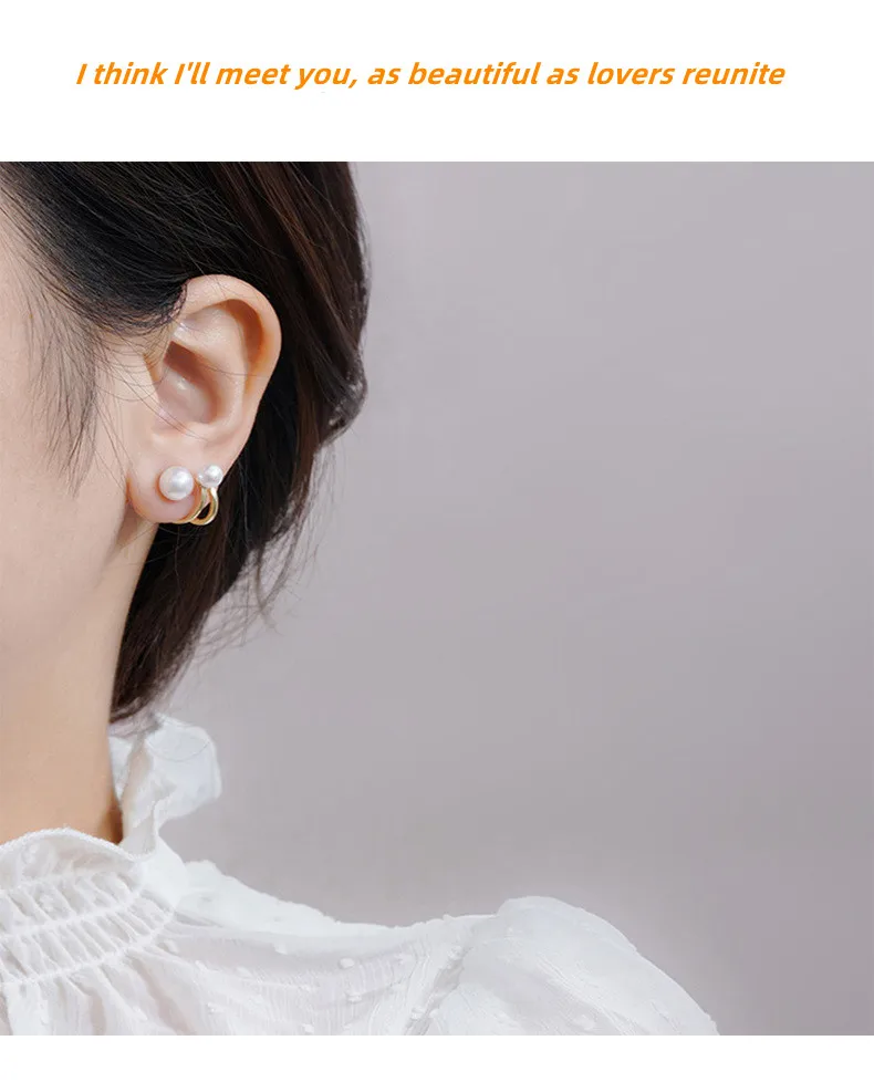 Luxury pearl earrings new 925 silver needle high-quality temperament women's trend earrings wholesale Office/career
Luxury pearl earrings new 925 silver needle high-quality temperament women's trend earrings wholesale Office/career
