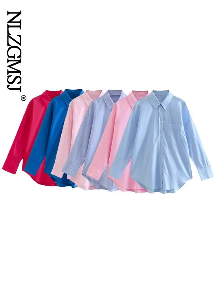 Nlzgmsj 2022 Spring Woman Solid Button Up Shirts Women Casual Asymmetric Long Sleeve Office Lady Blouses Top 202208
Nlzgmsj 2022 Spring Woman Solid Button Up Shirts Women Casual Asymmetric Long Sleeve Office Lady Blouses Top 202208