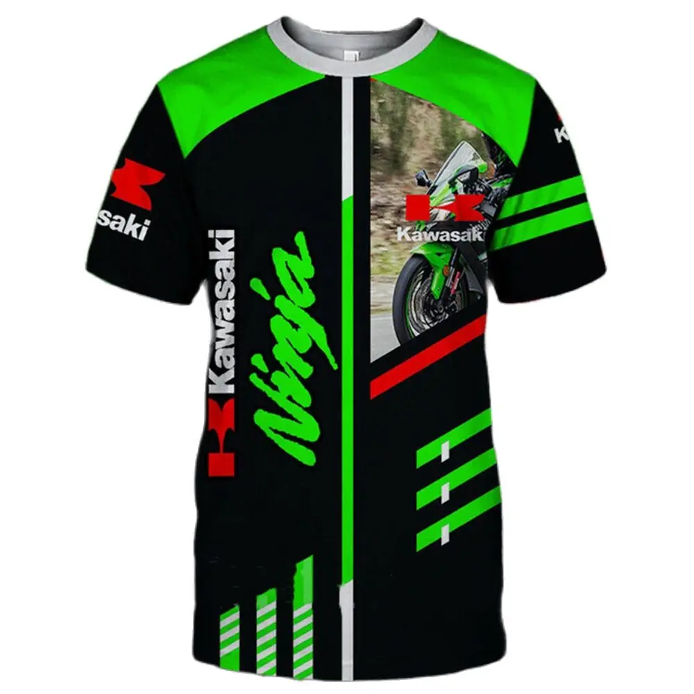 Новинка 2022, Мужская мотоциклетная футболка Kawasaki с коротким рукавом F1 Формула 1 мотоциклетная футболка
Новинка 2022, Мужская мотоциклетная футболка Kawasaki с коротким рукавом F1 Формула 1 мотоциклетная футболка