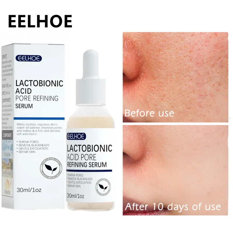 30ml Lactobionic Acid Pore Refining Serum Shrink Pores Oil Control Anti Wrinkle Moisturizer Hyaluron Acid Repair Pores Skin Care 
30ml Lactobionic Acid Pore Refining Serum Shrink Pores Oil Control Anti Wrinkle Moisturizer Hyaluron Acid Repair Pores Skin Care