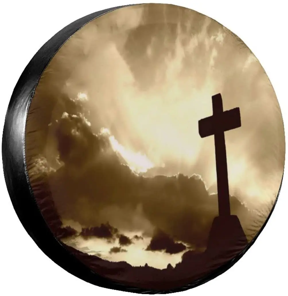 Religious Christian Spare Tire Cover,Universal Wheel Tire Cover for Trailer, RV, SUV, Truck,Camper and Many Vehicle,Weatherproof
Religious Christian Spare Tire Cover,Universal Wheel Tire Cover for Trailer, RV, SUV, Truck,Camper and Many Vehicle,Weatherproof