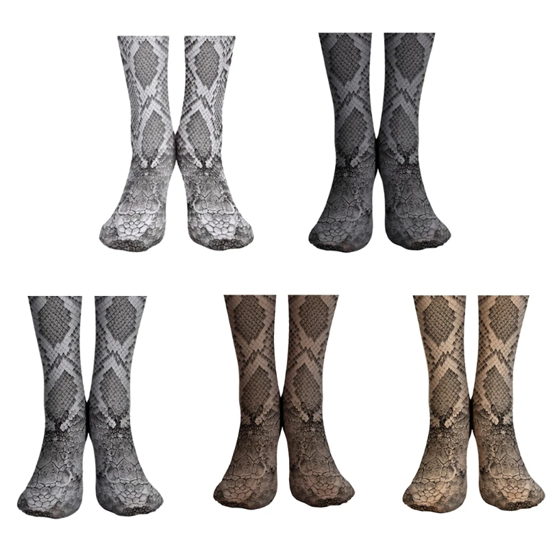 Women Snakeskin Digital Printed Pantyhose High Waist Velvet Yoga Skinny Stockings Leggings Japanese Style Elastic Footed 10CE
Women Snakeskin Digital Printed Pantyhose High Waist Velvet Yoga Skinny Stockings Leggings Japanese Style Elastic Footed 10CE