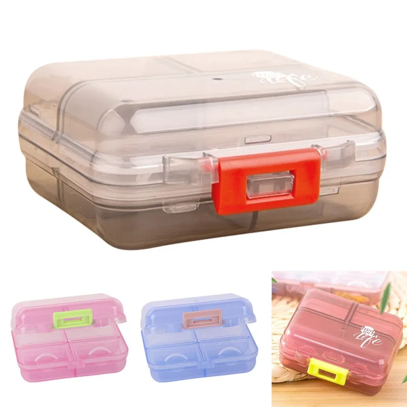 Portable Storage Box Organizer Seven Squares A Week Carry On Packing Pill Box Small Item Gray Home Garden Organization
Portable Storage Box Organizer Seven Squares A Week Carry On Packing Pill Box Small Item Gray Home Garden Organization